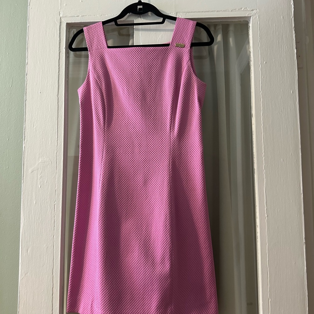 Vintage Italian Pink Mini Dress by Florentine designer Sonia Fortuna Sz 6/EU 42